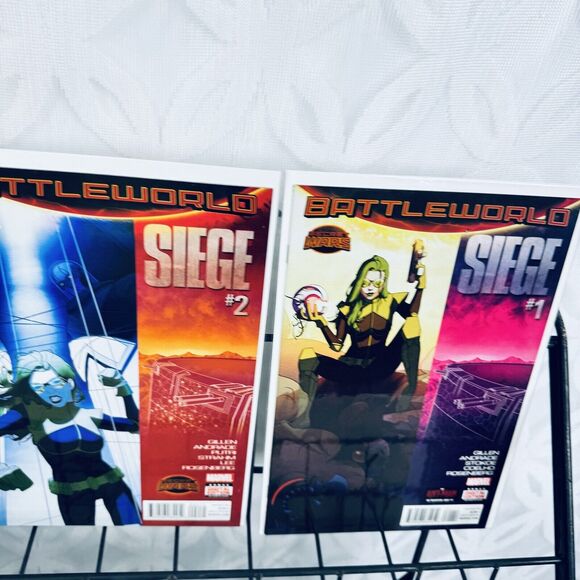 Secret Wars Civil War 1-5 & Siege 1-4 Lot 2015 Battleworld Crossover - Picture 4 of 7